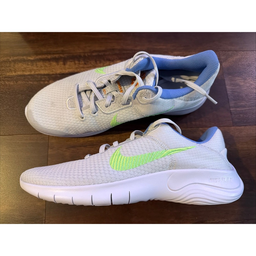 New Nike Flex Experience Run 11 Womens Running Shoes Size 10 Gray Blue